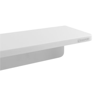 Sapho Abelina półka łazienkowa 80 cm sztuczny kamień biały mat AE800-0101