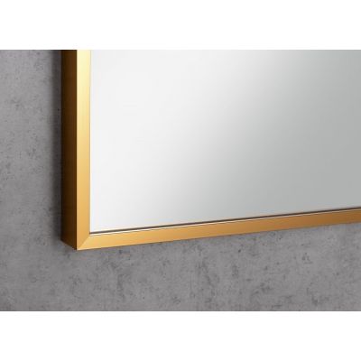 Sapho Arowana lustro 50x80 cm prostokątne złoty AWZ5080