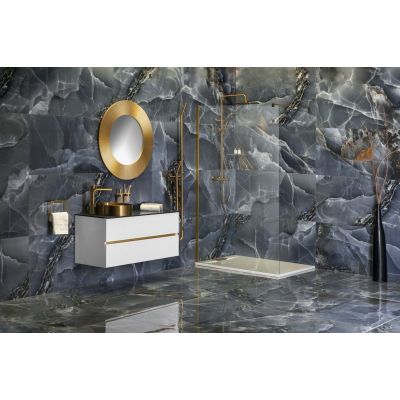 Sapho Odetta szafka 118x43,5x50 cm podumywalkowa wisząca biały połysk DT120-3030