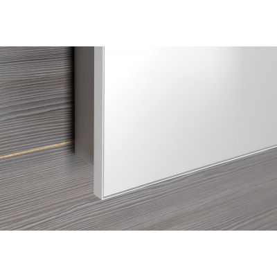 Sapho Greta szafka 80 cm lustrzana z oświetleniem LED biały mat GT080-0031