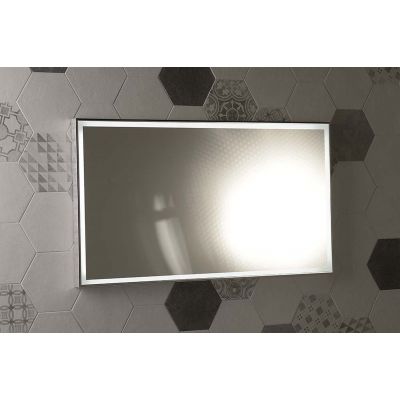 Sapho Luminar lustro 90x50 cm z oświetleniem LED rama chrom NL559