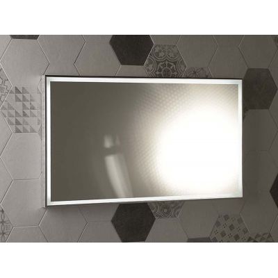 Sapho Luminar lustro 120x55 cm z oświetleniem LED rama chrom NL560