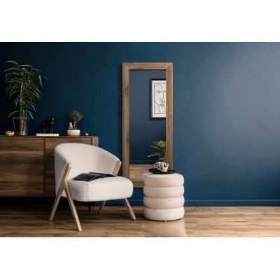 Styler Jyvaskyla lustro prostokątne 148x60 cm rama truflowa LU-12319