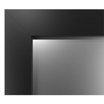 Styler Jyvaskyla lustro prostokątne 148x60 cm rama czarna LU-12321