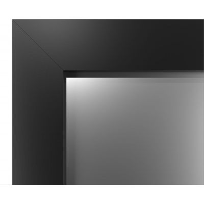 Styler Jyvaskyla lustro 60 cm kwadratowe czarne LU-12325