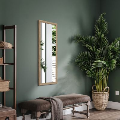 Styler Kiruna lustro 47x127 cm prostokątne drewno LU-12439