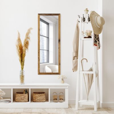 Styler Kiruna lustro 47x127 cm prostokątne drewno LU-12441