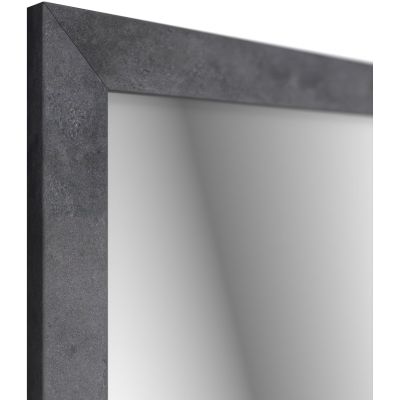 Styler Kiruna lustro 47x127 cm prostokątne grafit LU-12442