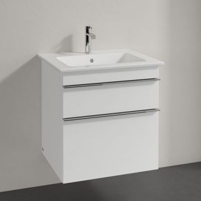 Villeroy & Boch Venticello szafka 55,3 cm podumywalkowa wisząca glossy white A92301DH