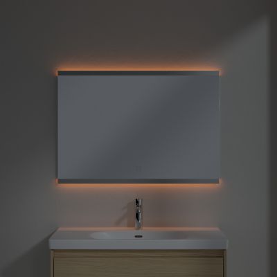 Villeroy & Boch More to See Square lustro 100x70 cm prostokątne z oświetleniem A4751000