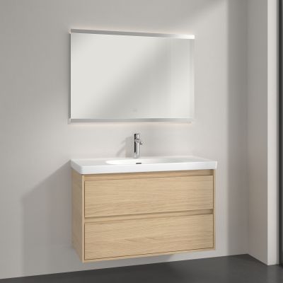 Villeroy & Boch More to See Square lustro 100x70 cm prostokątne z oświetleniem A4751000