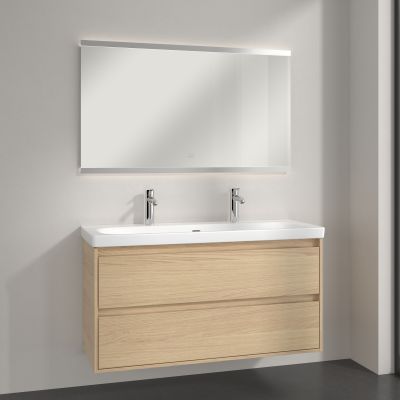 Villeroy & Boch More to See Square lustro 120x70 cm prostokątne z oświetleniem A4751200