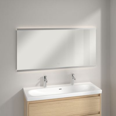 Villeroy & Boch More to See Square lustro 140x70 cm prostokątne z oświetleniem A4751400