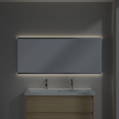 Villeroy & Boch More to See Square lustro 160x70 cm prostokątne z oświetleniem A4751600