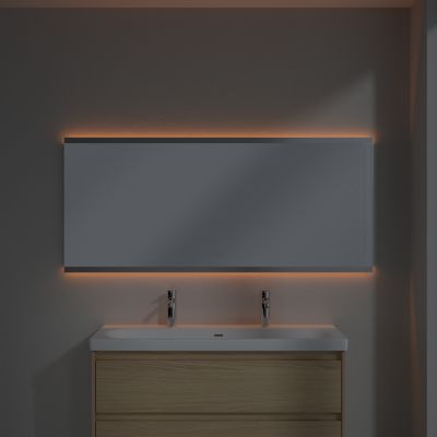 Villeroy & Boch More to See Square lustro 160x70 cm prostokątne z oświetleniem A4751600