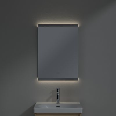 Villeroy & Boch More to See Square lustro 50x70 cm prostokątne z oświetleniem A4755000