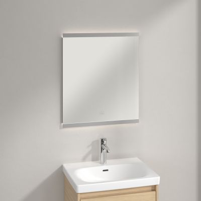 Villeroy & Boch More to See Square lustro 60x70 cm prostokątne z oświetleniem A4756000