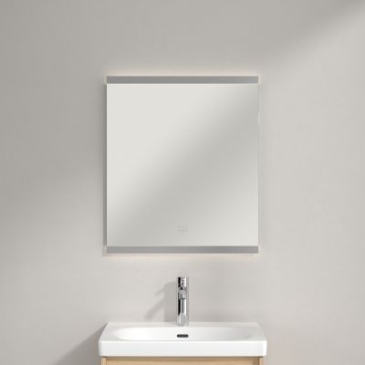 Villeroy & Boch More to See Square lustro 60x70 cm prostokątne z oświetleniem A4756000