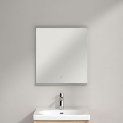 Villeroy & Boch More to See Square lustro 60x70 cm prostokątne z oświetleniem A4756000