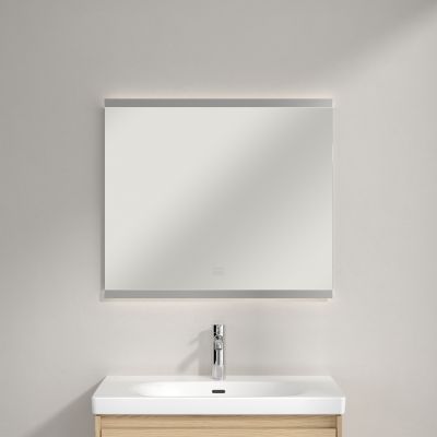 Villeroy & Boch More to See Square lustro 80x70 cm prostokątne z oświetleniem A4758000