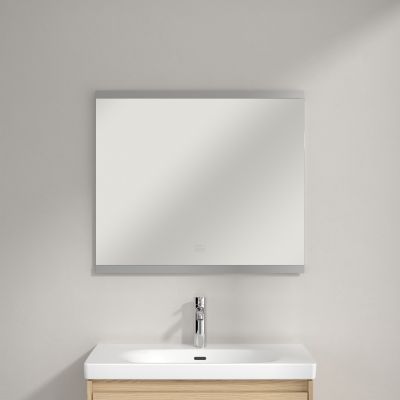 Villeroy & Boch More to See Square lustro 80x70 cm prostokątne z oświetleniem A4758000