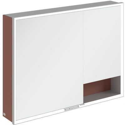 Villeroy & Boch My View+ szafka 75x16,8x100 cm z lustrem Wine Red A48110AH