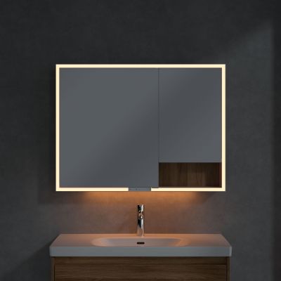 Villeroy & Boch My View+ szafka 100x16,8x75 cm z lustrem Oak Kansas A48110RH