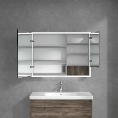 Villeroy & Boch My View+ szafka 100x16,8x75 cm z lustrem Stone Oak A48110RK