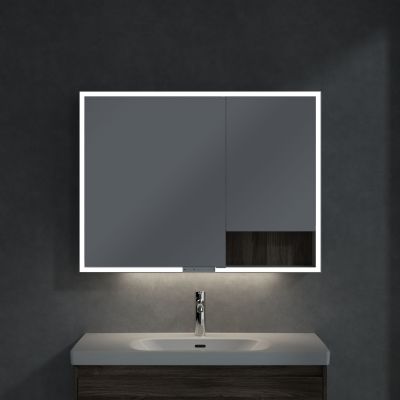 Villeroy & Boch My View+ szafka 100x16,8x75 cm z lustrem Stone Oak A48110RK