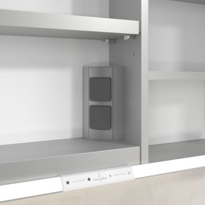 Villeroy & Boch My View+ szafka 100x16,8x75 cm z lustrem Brilliant White A48110VE