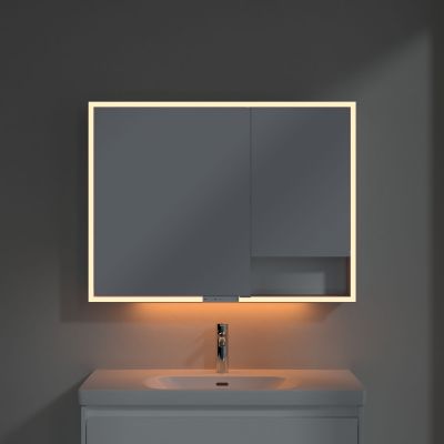 Villeroy & Boch My View+ szafka 100x16,8x75 cm z lustrem Pure White A48110VF