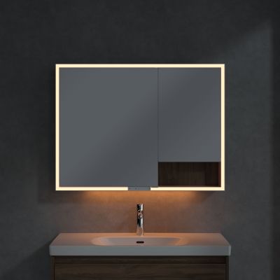 Villeroy & Boch My View+ szafka 100x16,8x75 cm z lustrem Arizona Oak A48110VH