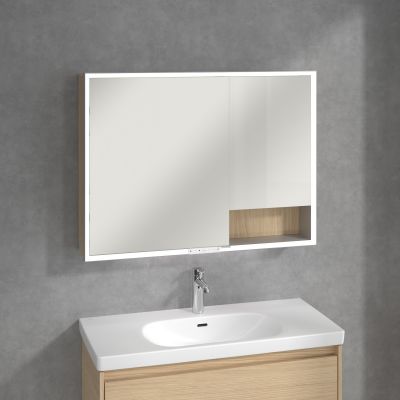 Villeroy & Boch My View+ szafka 100x16,8x75 cm z lustrem Nordic Oak A48110VJ