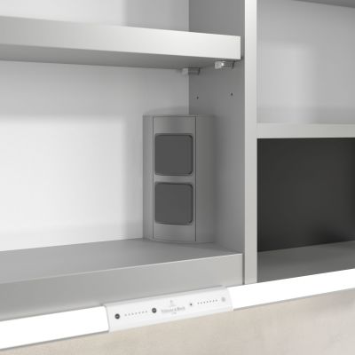 Villeroy & Boch My View+ szafka 100x16,8x75 cm z lustrem Volcano Black A48110VL