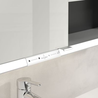 Villeroy & Boch My View+ szafka 100x16,8x75 cm z lustrem Volcano Black A48110VL