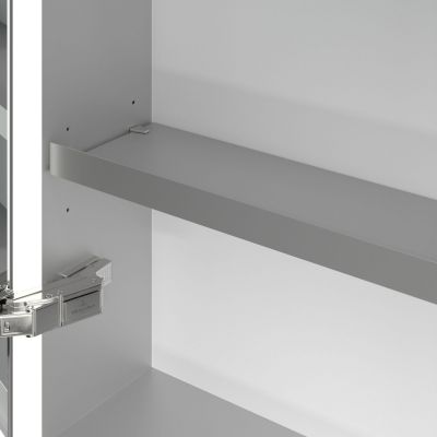 Villeroy & Boch My View+ szafka 120x16,8x75 cm z lustrem aluminium A4811200