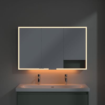 Villeroy & Boch My View+ szafka 120x16,8x75 cm z lustrem Soft Green A48112AF