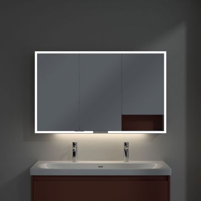 Villeroy & Boch My View+ szafka 120x16,8x75 cm z lustrem Wine Red A48112AH