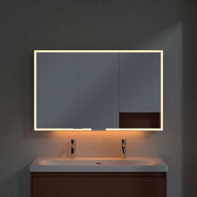 Villeroy & Boch My View+ szafka 120x16,8x75 cm z lustrem Wine Red A48112AH