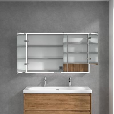 Villeroy & Boch My View+ szafka 120x16,8x75 cm z lustrem Oak Kansas A48112RH