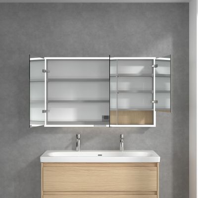 Villeroy & Boch My View+ szafka 120x16,8x75 cm z lustrem Nordic Oak A48112VJ