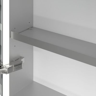 Villeroy & Boch My View+ szafka 75x16,8x120 cm z lustrem Volcano Black A48112VL