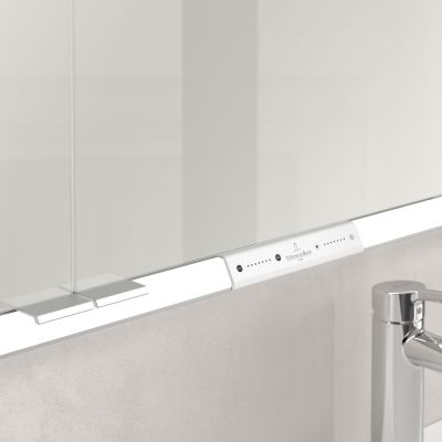 Villeroy & Boch My View+ szafka 120x16,8x75 cm z lustrem Volcano Black A48112VL