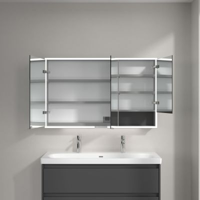Villeroy & Boch My View+ szafka 120x16,8x75 cm z lustrem Graphite A48112VR