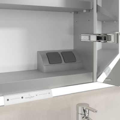 Villeroy & Boch My View+ szafka 130x16,8x75 cm z lustrem Wine Red A48113AH