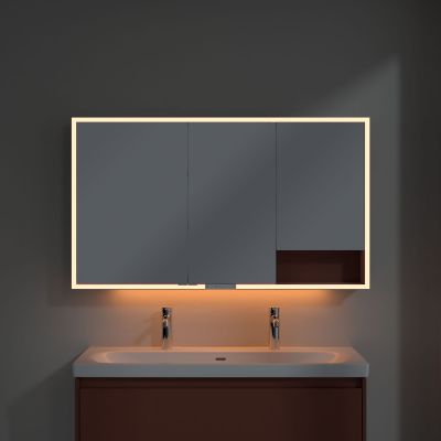 Villeroy & Boch My View+ szafka 130x16,8x75 cm z lustrem Wine Red A48113AH