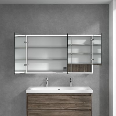 Villeroy & Boch My View+ szafka 130x16,8x75 cm z lustrem Stone Oak A48113RK