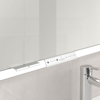 Villeroy & Boch My View+ szafka 130x16,8x75 cm z lustrem Volcano Black A48113VL