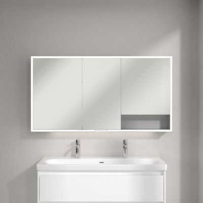Villeroy & Boch My View+ szafka 75x16,8x140 cm z lustrem aluminium A4811400