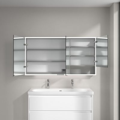 Villeroy & Boch My View+ szafka 140x16,8x75 cm z lustrem aluminium A4811400
